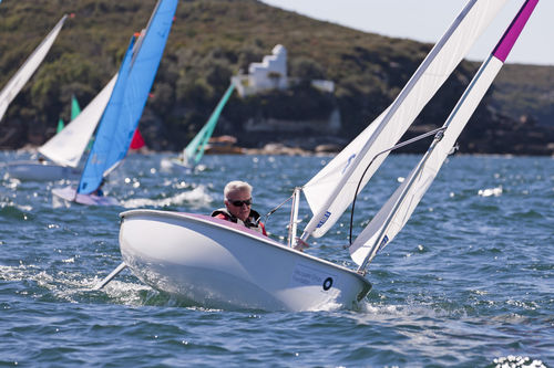 Barca a vela con chiglia da regata - Liberty - Access Dinghies - a doppio timone / cat boat / Hansa Liberty