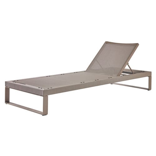 Lettino prendisole per yacht - KONFY 21 | Sofa base/Chaise Lounge 200 - Valdenassi - marrone / grigio / senza braccioli