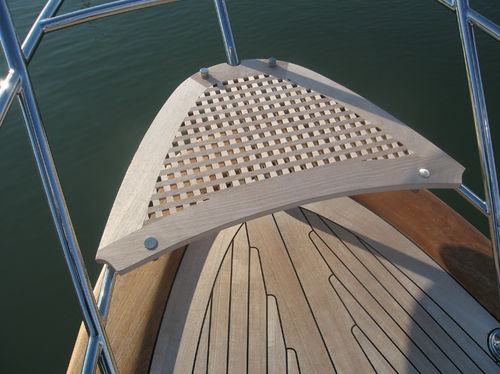 Carabottino in teak - per pruaccini - Valdenassi - per prua