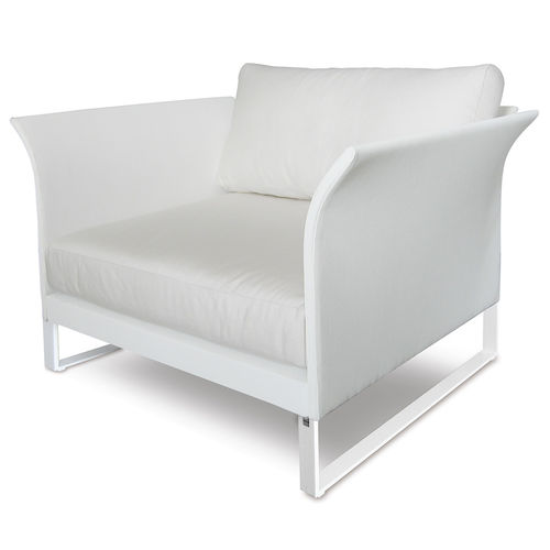 Poltrona per yacht - KONFY | Lounge Chair 75 - Valdenassi - in tessuto / in metallo / marrone