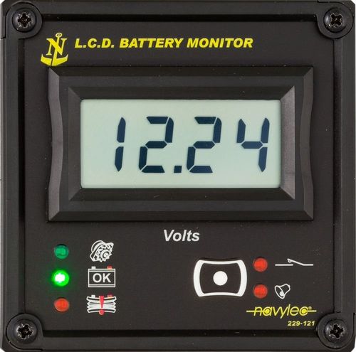 Voltmetro per barca - NL229-121 - NAVYLEC
