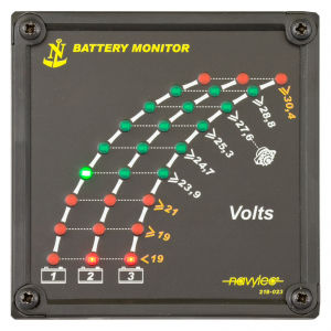 Quadro di controllo per barca - NL218-123 - NAVYLEC - per batteria