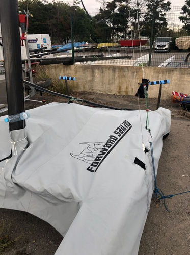Telone di protezione per multiscafo sportivo - TAACAT1000 - Forward Sailing - per scafo / grigio