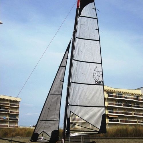 Randa - Nacra 5.5 - Forward Sailing - per multiscafo sportivo / triradiale / in poliestere