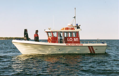 Barca professionale patrol boat - KULKURI 31 - Kulkuri-Veneet Oy - entrobordo