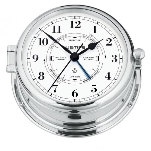 Orologio da mare analogico - ADMIRAL II - Gerhard D. WEMPE KG Division Chronometerwerke - in ottone / in cromo / indicatori di marea