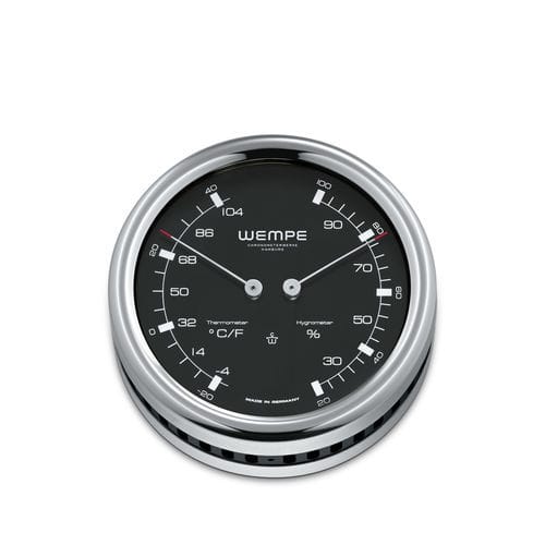 Termometro analogico - CW250010 - Gerhard D. WEMPE KG Division Chronometerwerke - igrometro / in alluminio / °C