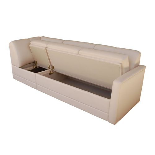 Divano per yacht - COMP3-E - Glastop Inc. - con contenitore / su misura