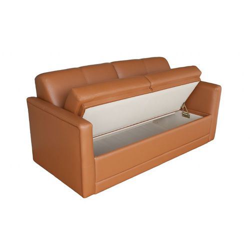 Divano per yacht - COMPanion 53-S60B - Glastop Inc. - 2 posti / con contenitore