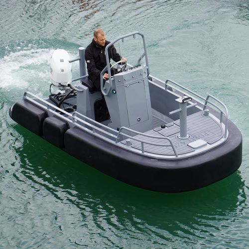Barca professionale imbarcazione di servizio portuale - 420 - 3D MARINE - in alluminio / Bureau Veritas