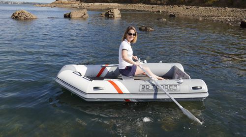 Gommone fuoribordo - TWIN HYPALON 230 - 3D MARINE - pieghevole / open / con 2 posti