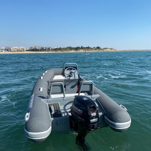 Gommone fuoribordo - DREAM 340 - 3D MARINE - semirigido / open / con console laterale
