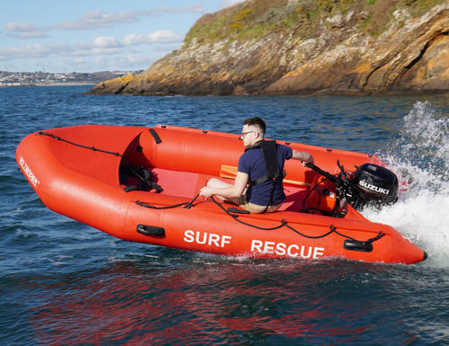Barca professionale barca di salvataggio - 400 - 3D MARINE - fuoribordo / in Hypalon®