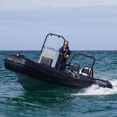 Gommone fuoribordo - NIVIDIC 550 - 3D MARINE - semirigido / open / con console centrale