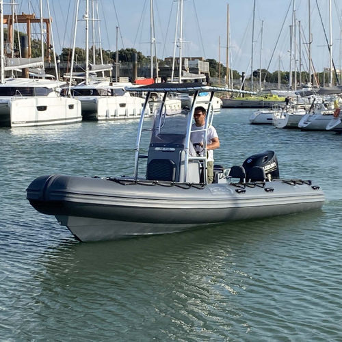 Barca professionale patrol boat - 650 - 3D MARINE - fuoribordo / in PVC / in Hypalon®