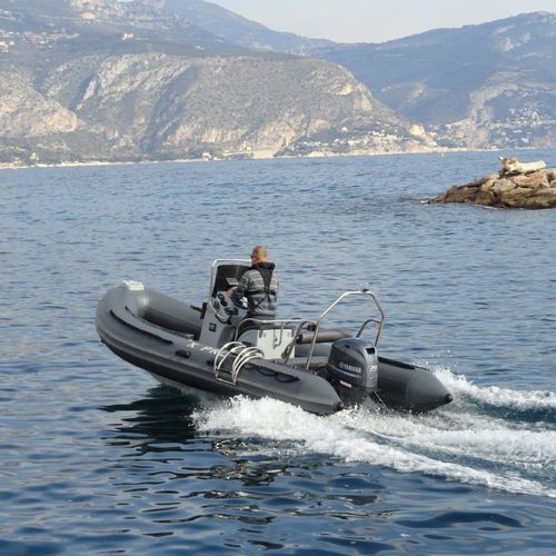 Gommone fuoribordo - XPRO 535 - 3D MARINE - semirigido / open / con console centrale