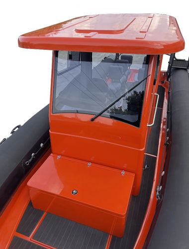 Consolle di pilotaggio per gommone - C14 - 3D MARINE - centralizzato / 2 posti
