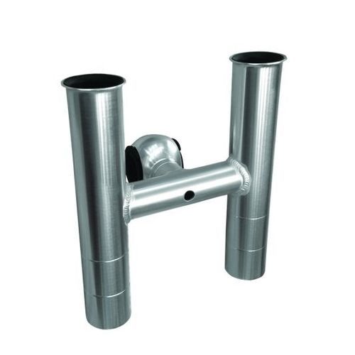 2x Porta Canna Da Pesca Da Incasso 90° In Acciaio Inox – Amarine-made Per Barca