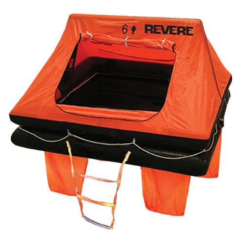 Zattera di salvataggio per barca - CRUISER™ 2.0 VALISE - Revere Survival Products - costiera / 6 posti / gonfiabile