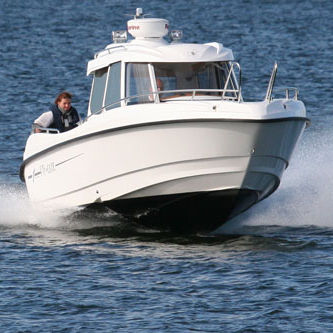 Cabin-cruiser fuoribordo - Alfa - TG Boat - hard-top / max. 7 persone / con 1 cabina