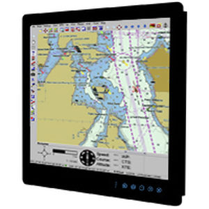 Schermo marino - R19L300-MRA1FP - Winmate Inc. - multifunzione / sistema di navigazione / di controllo
