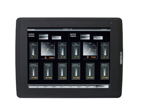 Schermo per yacht - Marinelec - per nave / di controllo / touch screen