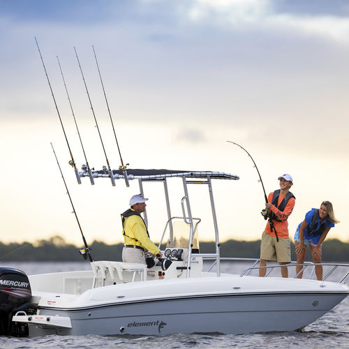 T-top per barca a motore - Fishmaster Folding T-Top - Fishmaster