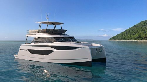 Motor-yacht catamarano - M6 - Prestige Yachts - da crociera / con fly
