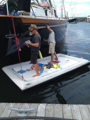 Piattaforma gonfiabile - Aere Docking Solutions - per barca