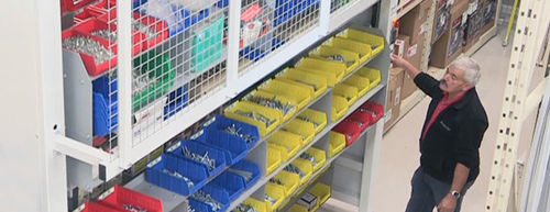 Magazzino per cantiere navale - Shelving Carousel  - Vidir Machine Inc. - rotativo / motorizzato