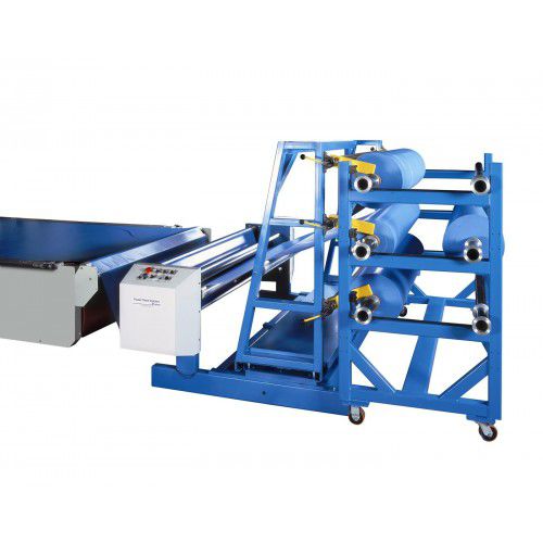 Magazzino per cantiere navale - 6-roll - Eastman Machine Company - per alimentazione di tavolo da taglio / per rulli di tessuti