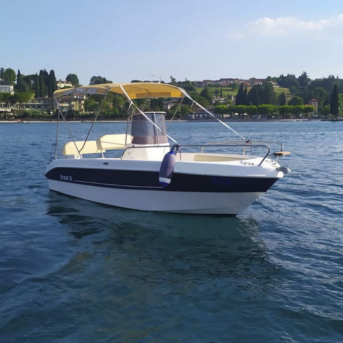 Walkaround fuoribordo - BRAVA 18 - Mingolla Cantiere Nautico srl - con console centrale / open / max. 7 persone
