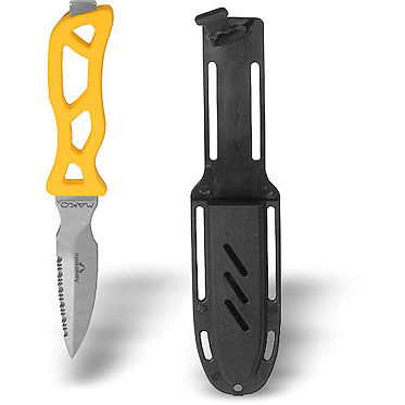 Coltello da immersione - MAKO - Amaranto - lama corta tagliente