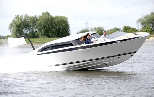 Tender per yacht entrobordo - LIMOUSINE 9.4m - Yachtwerft Meyer - monomotore / max. 8 persone / cabin-cruiser