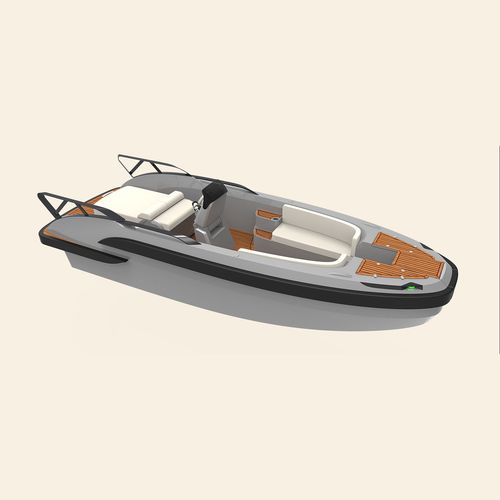 Tender per yacht entrobordo - CC Line - Yachtwerft Meyer - monomotore / semirigido / con console centrale