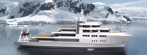 Mega-yacht da crociera - 65m - Fassmer - offshore / explorer / raised pilothouse