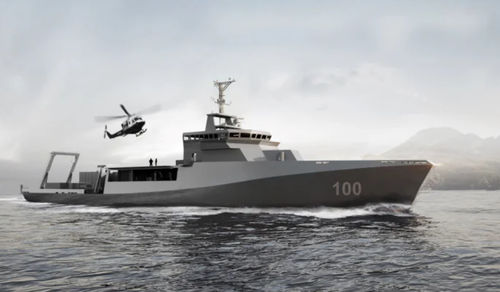 Nave per ricerca oceanografica di studio idrografico - KRI CANOPUS - Fassmer