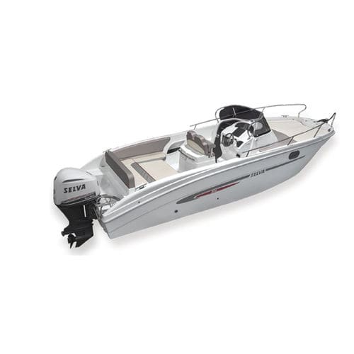 Walkaround fuoribordo - SD 7.0 - Selva Marine - Fiberglass - con console centrale / open / in fibra di vetro