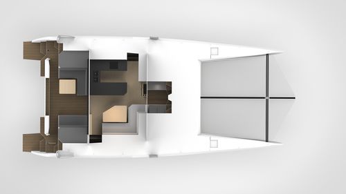 Catamarano - Ocean Renegade, R6 - NOVA LUXE YACHTS - da crociera / con 3 cabine / a propulsione elettrica