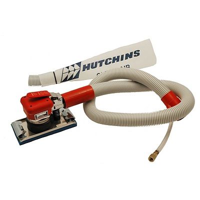 Levigatrice per cantiere navale - 8664 SERIES - Hutchins Manufacturing Company - orbitale / pneumatica / con evacuazione delle polveri