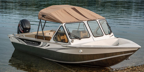 Runabout fuoribordo - 20 PACIFIC NAVIGATOR  - Duckworth - con dual console / bow-rider / open