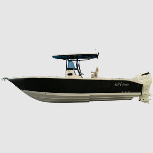 Barca open fuoribordo - 27 HFC - Sea Chaser - elettrica / con console centrale / ad alta prestazione