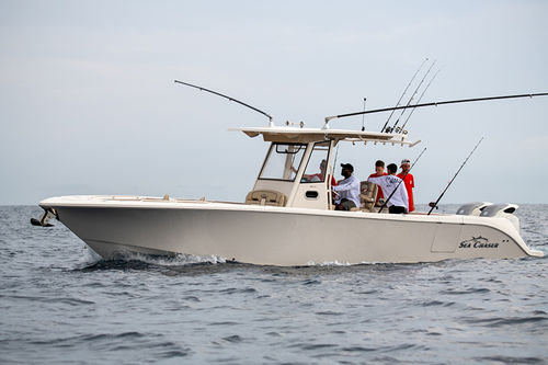 Barca open fuoribordo - 35 HFC CC  - Sea Chaser - bimotore / con console centrale / da charter