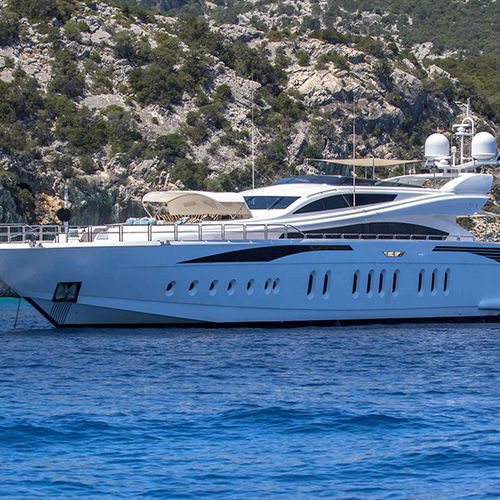 Tessuto nautico per telone - RECWATER - Recasens - in PVC / in acrilico / grigio