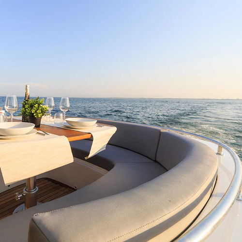 Tessuto nautico per interni - Recacril® DECORLINE - Recasens - per esterni / in acrilico / grigio