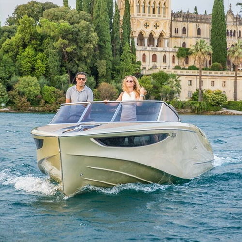 Runabout entrobordo - OVATION 7.6 E - Ganz Boats - elettrico / con dual console / open