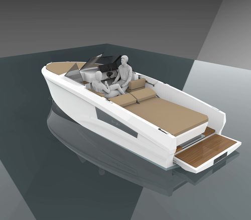 day cruiser entrobordo - Ganz Boats