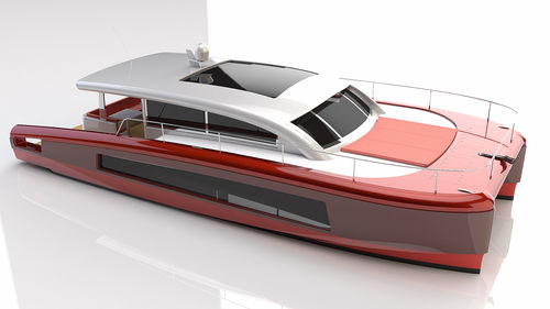 Cabinato catamarano - 50 - ERYD YACHTS - entrobordo / bimotore / hard-top