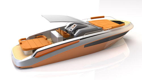 Cabinato entrobordo - 38 WEEK END - ERYD YACHTS - bimotore / open / con dual console