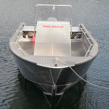 Barca professionale barca utilitaria - 23' - ABCO Industries Limited - fuoribordo / in alluminio
